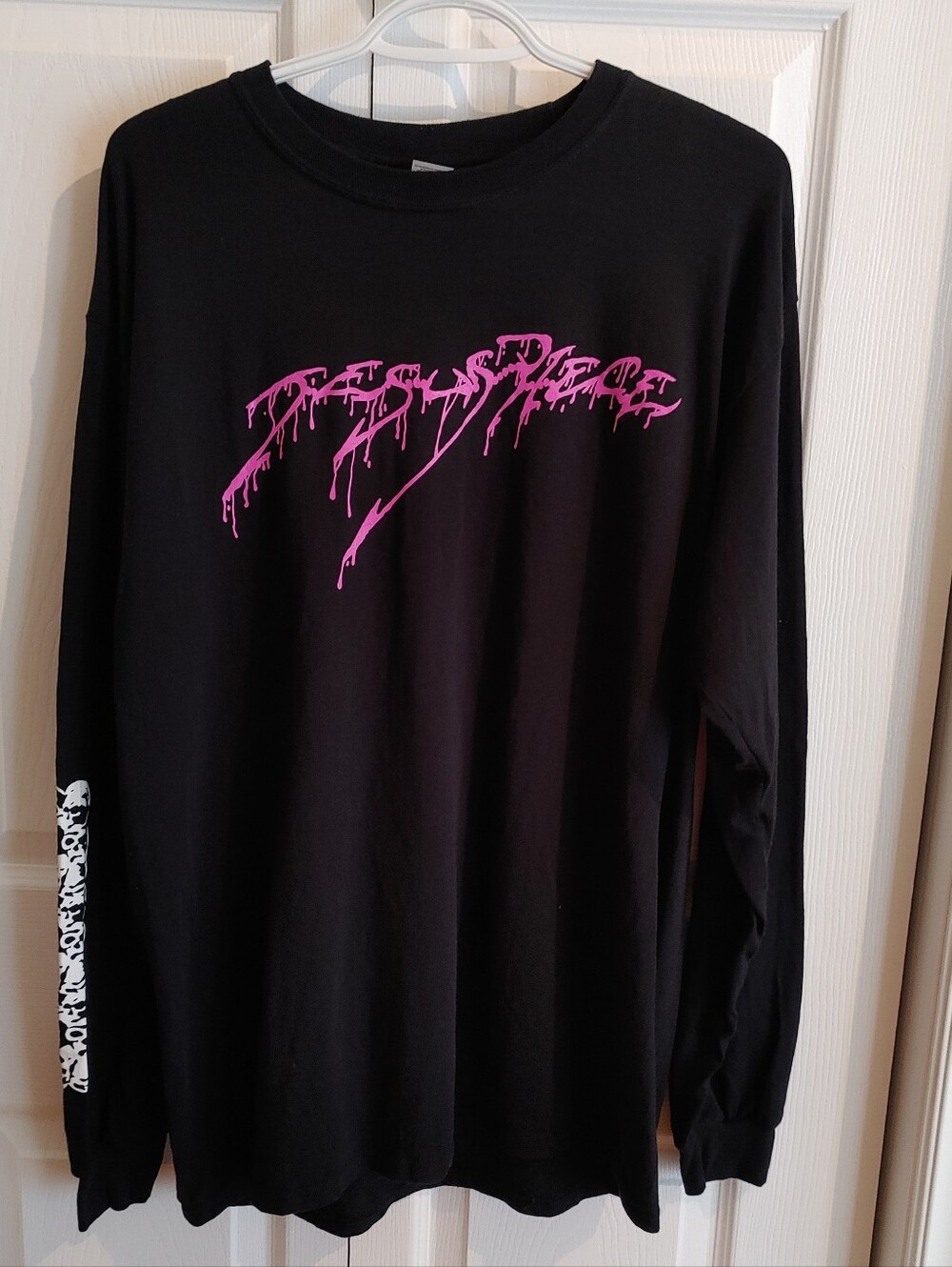 Jesus Piece Skull Long Sleeve Metal Band Graphic Shirt. Size L